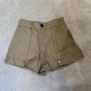 Chloe Women's Khaki Cargo Shorts
